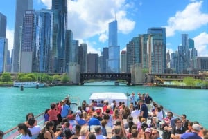 Chicago River: Arkkitehtuuriveneajelu: Paras 90-minuuttinen arkkitehtuuriveneajelu