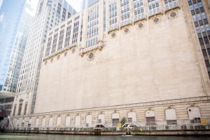 L'architecture et l'histoire de la rivière Chicago lors d'un tour en bateau privé