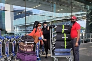 Chicago: Bagage levering & opslag van/naar luchthaven op dezelfde dag