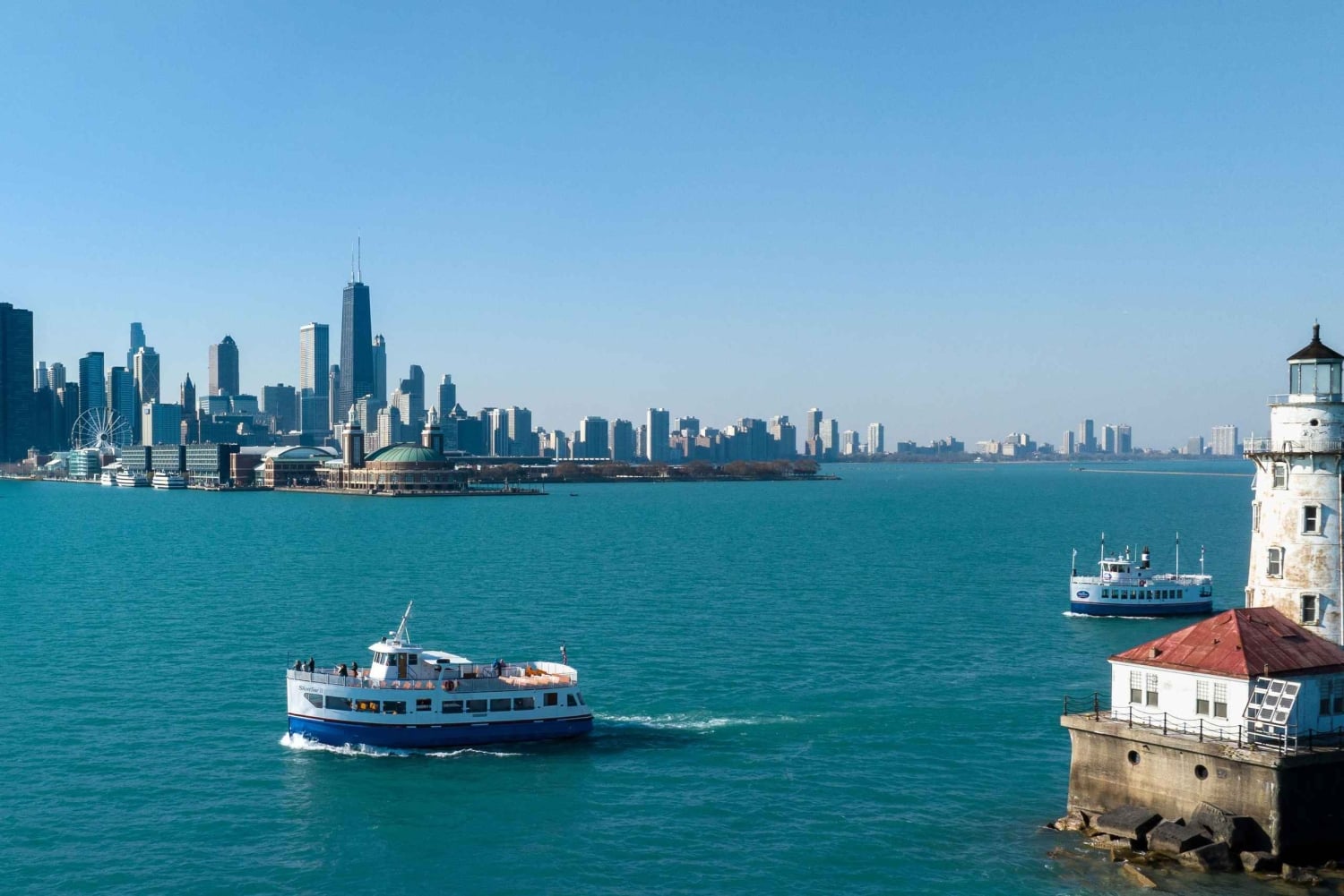 Chicago: crociera lungo la costa del lago Michigan con vista sullo skyline