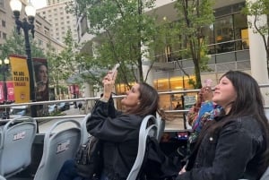 Chicago : Visite en bus à toit ouvert avec guide au coucher du soleil
