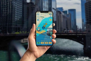 Tour a piedi del Michigan Avenue Rendezvous con applicazione per smartphone