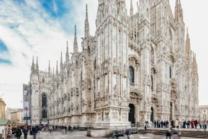 Milano: Indgangsbillet til katedralen og domkirkens terrasser
