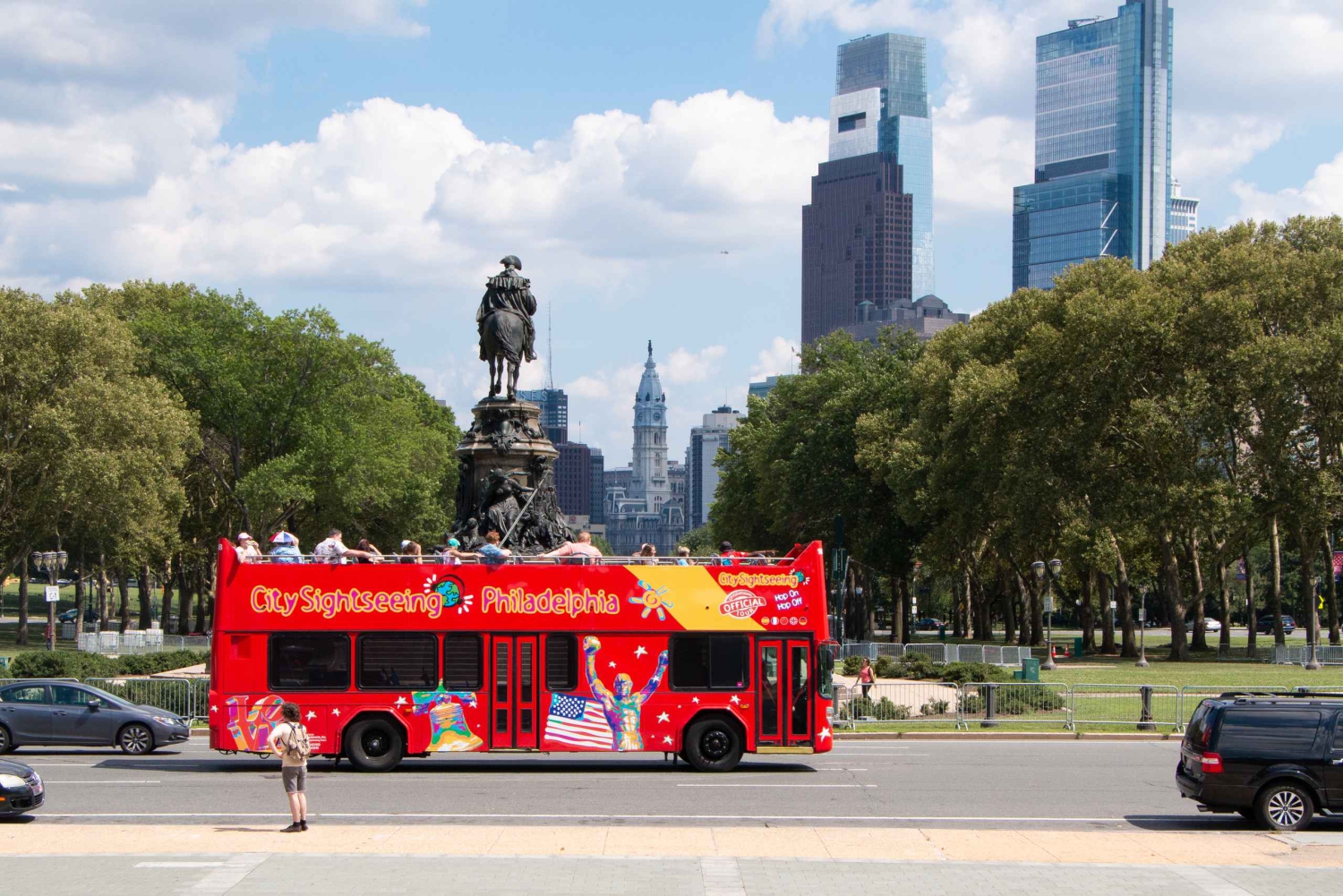 Philadelphia: Double-Decker Hop-on Hop-off Sightseeing Tour