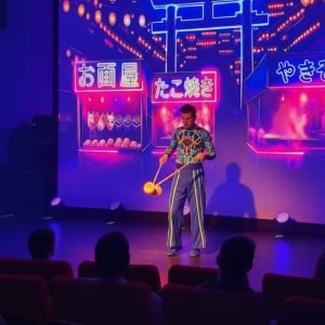 Glow Circus: A Japanese-Inspired Neon Circus Show