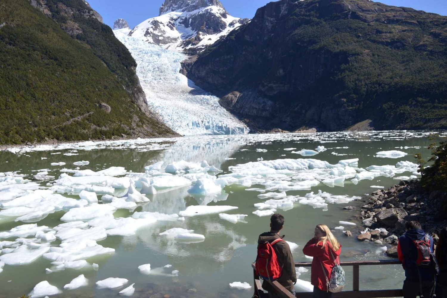 2 dagen in Patagonië. Torres del Paine en gletsjer Balmaceda en Serrano.