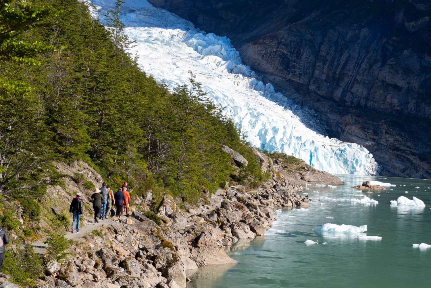 2 dagen in Patagonië. Torres del Paine en gletsjer Balmaceda en Serrano.