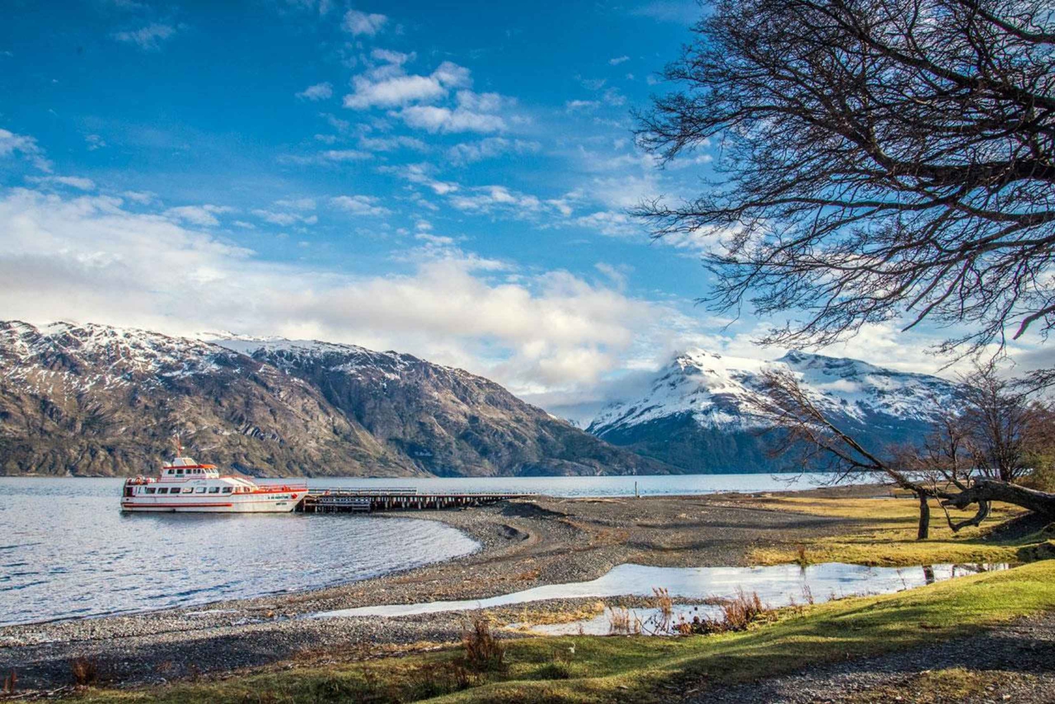 2 dagen in Patagonië. Torres del Paine en gletsjer Balmaceda en Serrano.