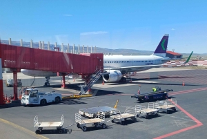 Lufthavnstransport: Hurtig, sikker og pålidelig'.