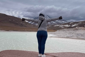 Altiplanic Lagoons and Red Stones from San Pedro de Atacama