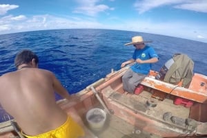 Voorouderlijk vissen: vissen met een ervaren Rapa Nui