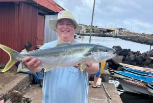 Esivanhempien kalastus: Kalastus kokeneen Rapa Nui -kalastajan kanssa