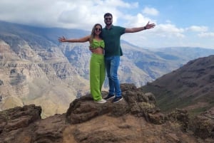 Andes zonsondergang - Cordillera Andes panorama met picknick