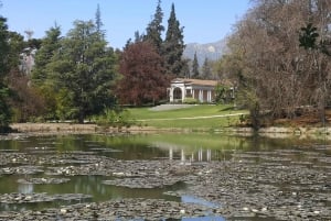 Bahá'í-templet + vingården Concha y Toro med upphämtning på hotellet
