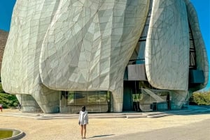 Temple Bahá'i et vignoble Cousiño Macul