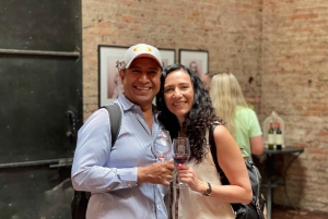 Temple Bahá'i et vignoble Cousiño Macul