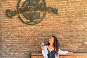 Temple Bahá'i et vignoble Cousiño Macul