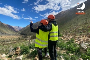 Passeio de bicicleta, vilas de Elqui