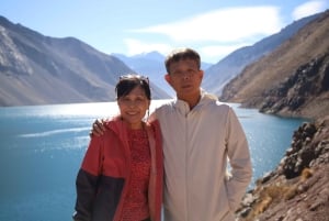 Cajón del Maipo, réservoir El Yeso et Casa de Chocolate avec pique-nique