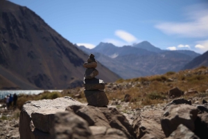 Cajón del Maipo, réservoir El Yeso et Casa de Chocolate avec pique-nique