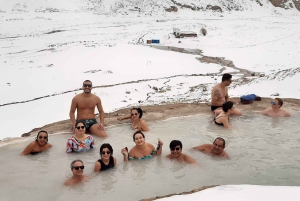 VISITE DU CAJON DEL MAIPO + TERMAS COLINA + EMBALSE EL YESO ET PIQUE-NIQUE