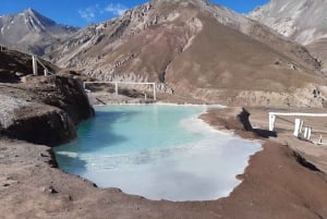 VISITE DU CAJON DEL MAIPO + TERMAS COLINA + EMBALSE EL YESO ET PIQUE-NIQUE