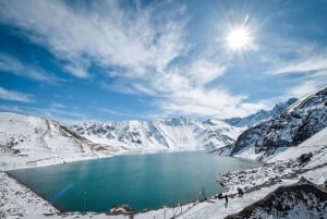 VISITE DU CAJON DEL MAIPO + TERMAS COLINA + EMBALSE EL YESO ET PIQUE-NIQUE
