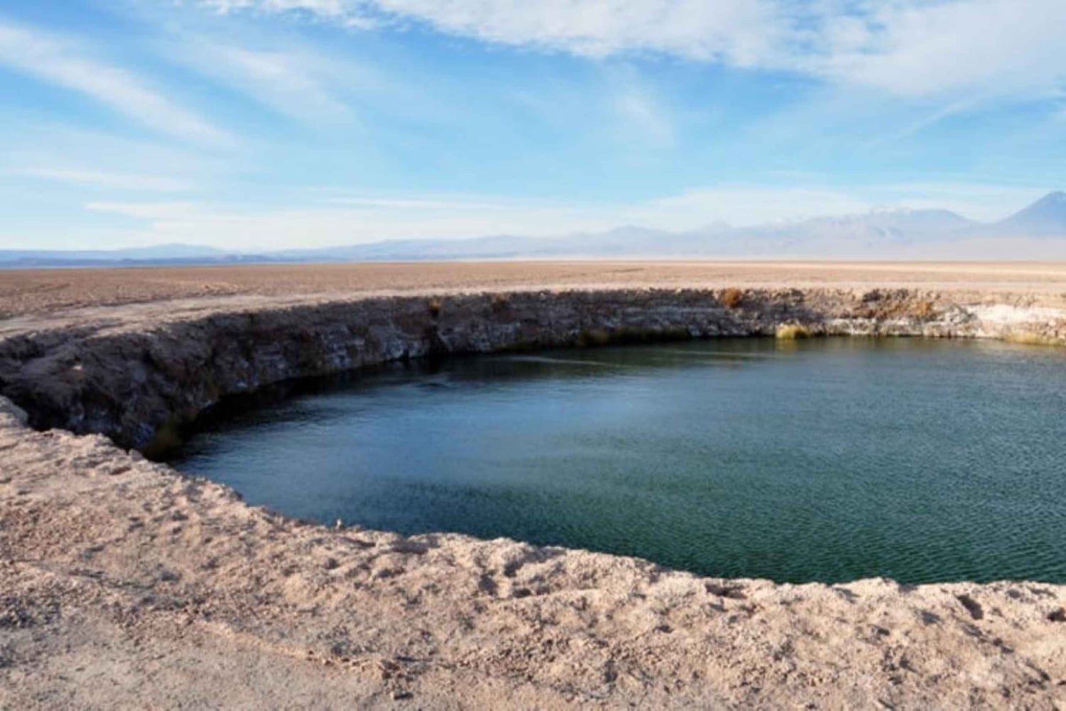 Cejar-lagunen, saltslettens øjne og Tebinquinche-lagunen