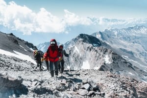 Cerro El Plomo, Santiago, Chile, 3-dages ekspedition i de centrale Andesbjerge.