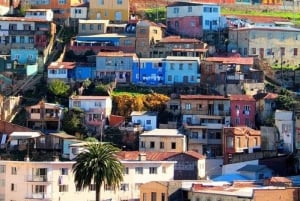 Viña del Marin rannikko ja Valparaíson historiallinen päiväretki