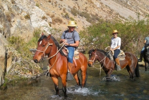 Cochiguaz: Horseback Riding, River and Mountain Range