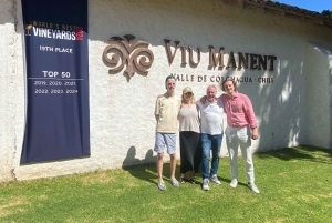 Colchagua-dalen: Privat tur på Ventisquero och Viu Manent vinväg