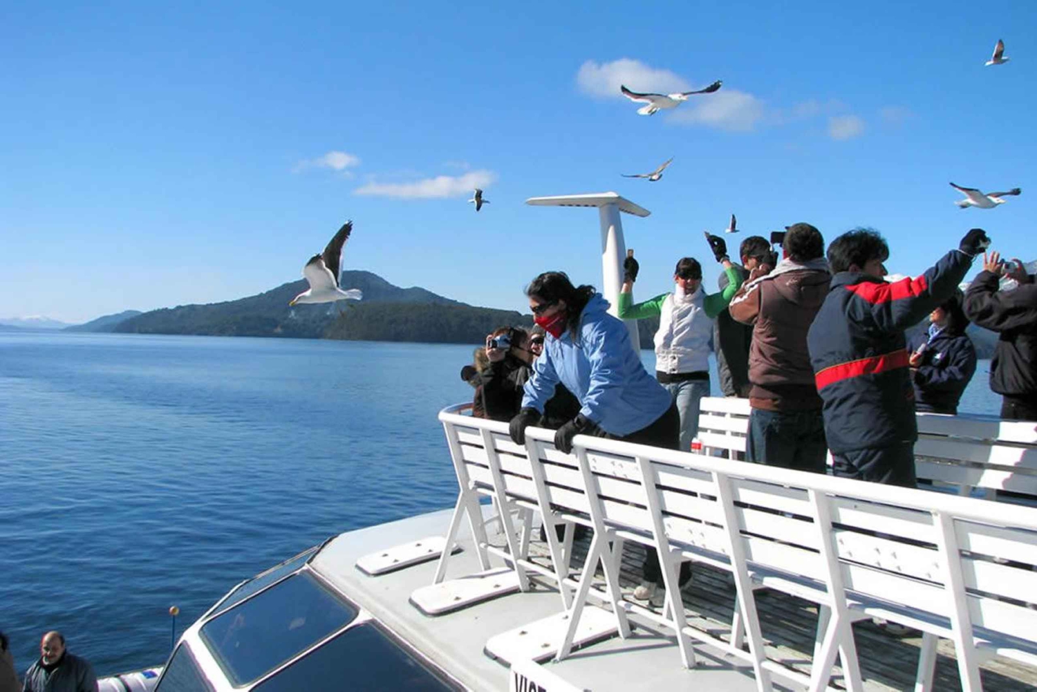Andien järven ylitys. Puerto Varas - Bariloche