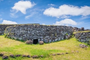 Paaseiland: Hele dag voorouderlijke grotten en Orongo Village