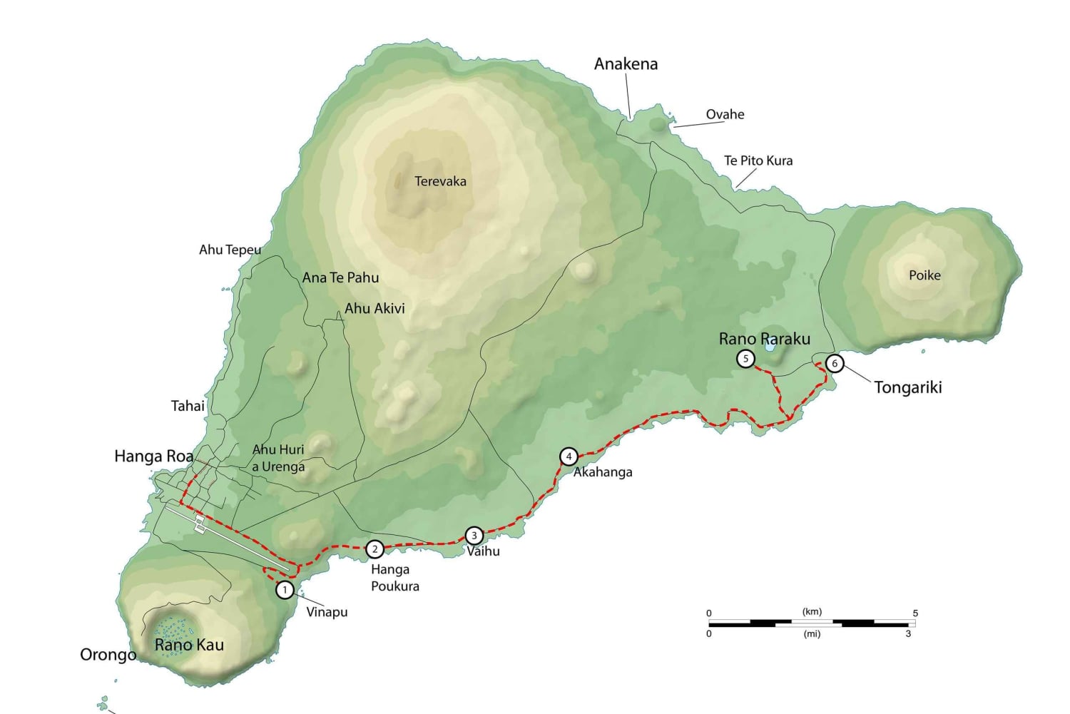 Privat omvisning på Påskeøya: Majestetiske megalitter i sør og øst
