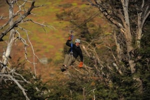 El Calafate: Tyrolean crossing in Cerro Frias