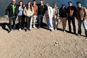 Lago El Yeso + terme El Plomo con grigliata cilena