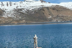 Lago El Yeso + terme El Plomo con grigliata cilena