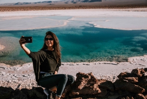 San Pedro de Atacama: Resa till Baltinaches dolda laguner