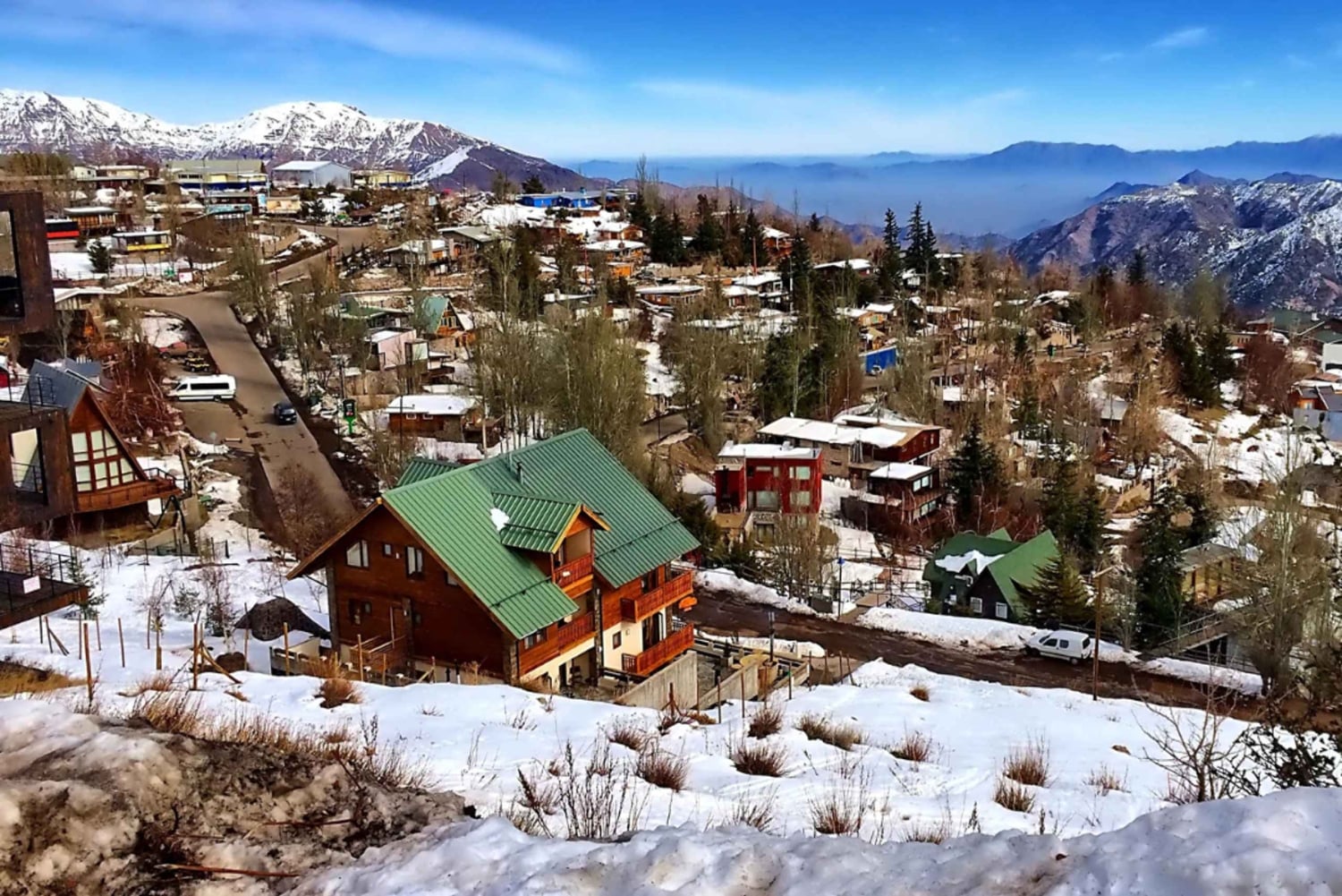 Farellones et vallée de Casablanca : visite privée de la montagne et des vins premium