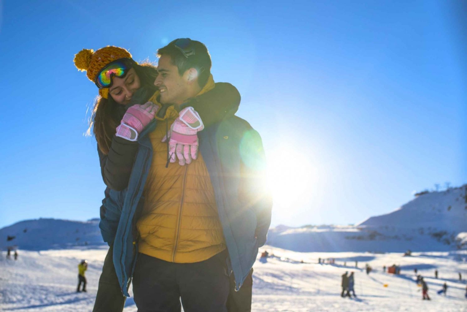 Tour no Parque Farellones: Aventuras na neve