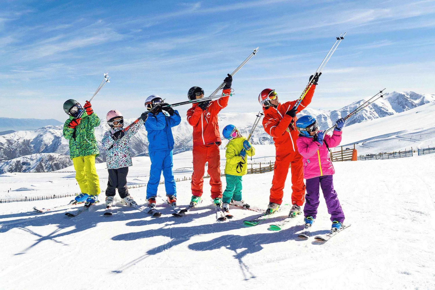 Tour del Parco Farellones: Avventure sulla neve e sugli sci
