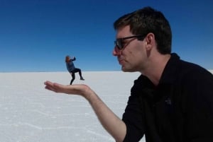 From San Pedro de Atacama: 2-Days tour to Uyuni Salt Flats