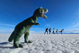 Fra San Pedro de Atacama: 3-dages tur til Uyuni-saltørkenen