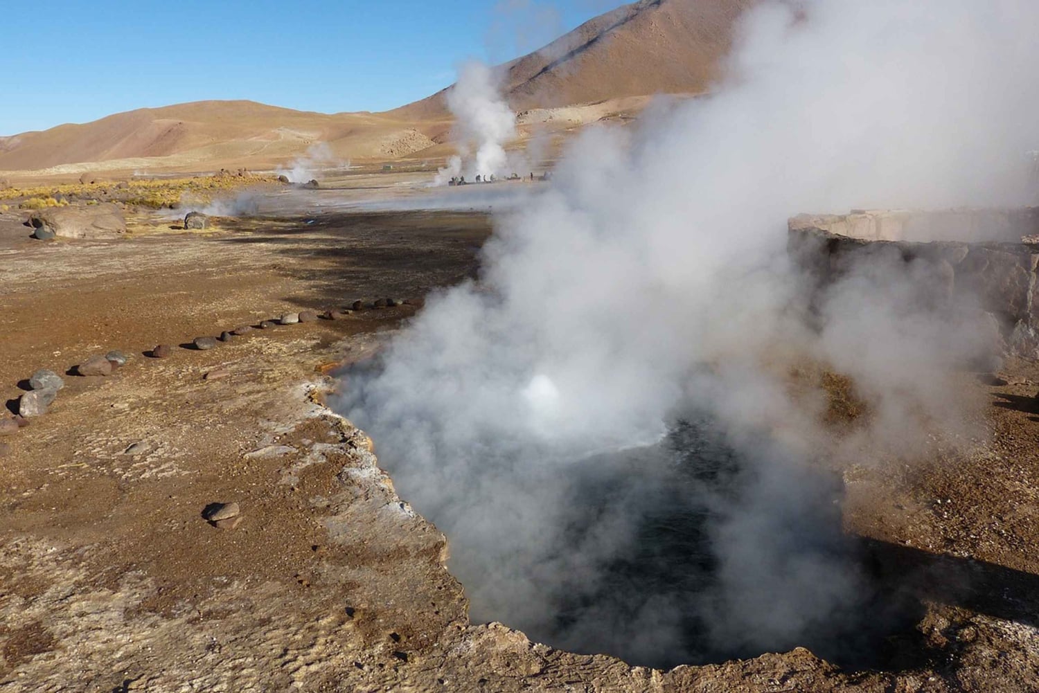 Fra San Pedro de Atacama: Geysers del Tatio Halvdagstur