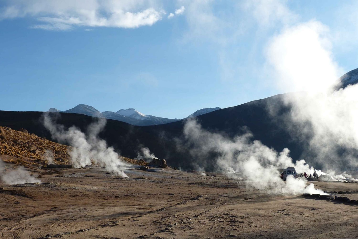 Fra San Pedro de Atacama: Geysers del Tatio Halvdagstur