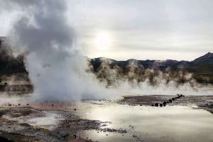 Fra San Pedro de Atacama: Geysers del Tatio Halvdagstur