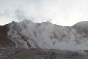 Fra San Pedro de Atacama: Geysers del Tatio Halvdagstur