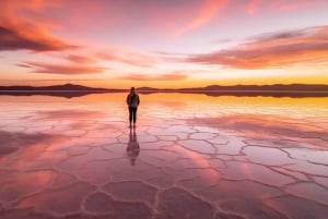 Från San Pedro de Atacama: Uyuni saltslätt 3 dagar