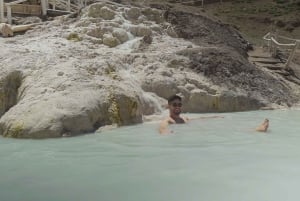 Von Santiago: Colina Thermalbäder und Embalse el Yeso mit Picknick